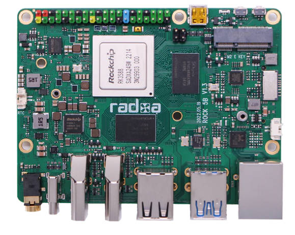 Radxa ROCK pi 5B, RK3588, ROCK 5B, V1.42 